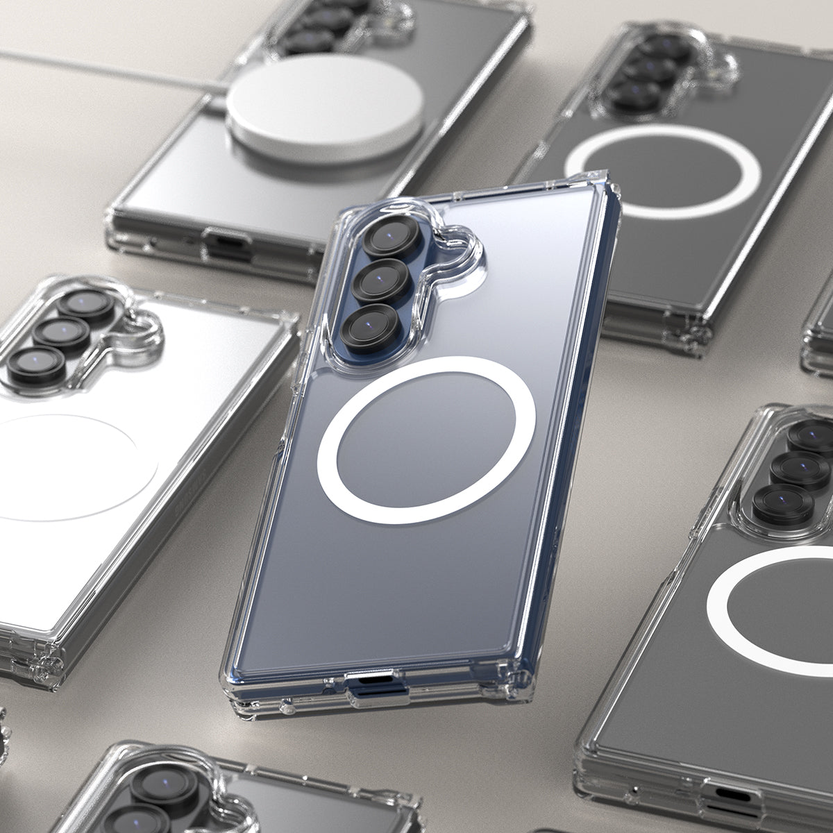 Araree Duple Magsafe Case For Samsung Galaxy Z Fold 7 - Clear