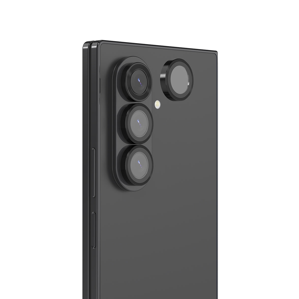 Araraee Camera Lense Ring Protection For Samsung Z Fold 7 - Clear