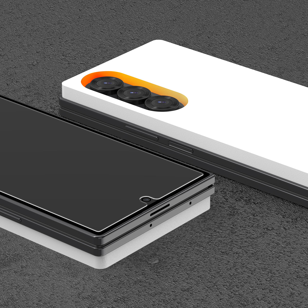 Araree Subcore Front Screen Protector Tempered Glass For Z Fold 7 - Clear (2 Pcs)