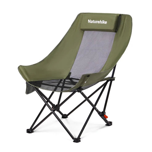 Naturehike Sea Star 002 Push-up High-Back Gauze Moon Chair - Green