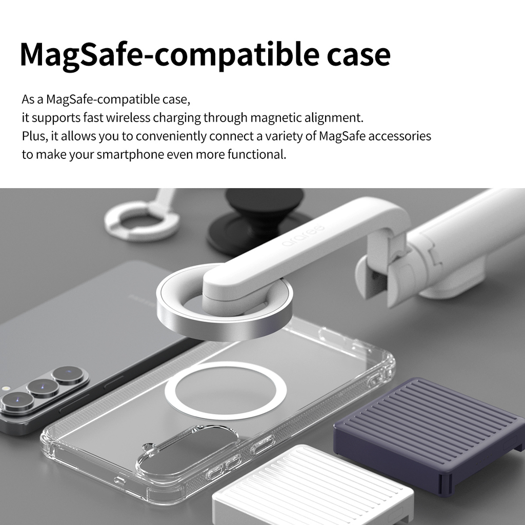 Araree Flexield Magsafe Case For Samsung Galaxy S26 Ultra -Clear