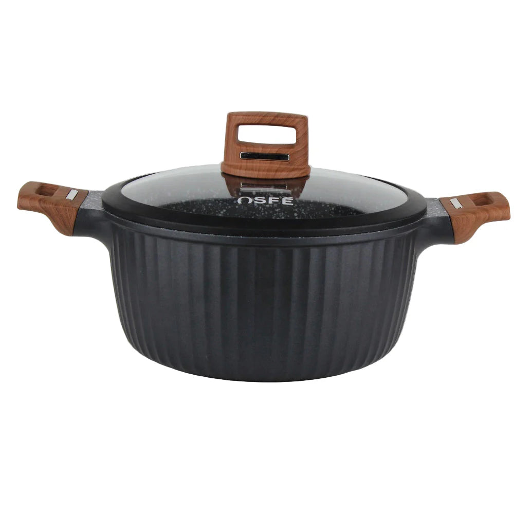 OSFE-12PCS COOWKARE SET-GR12Heavy -BLK