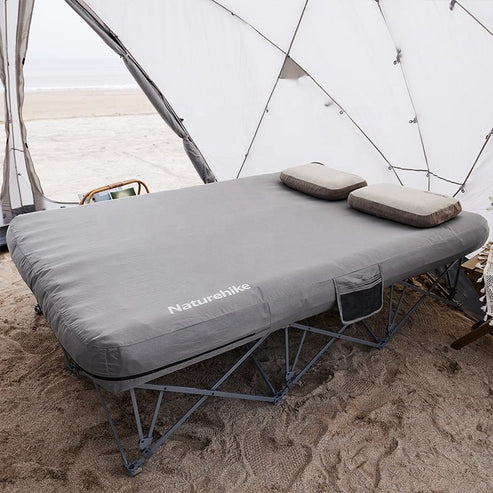 Naturehike XJC13 Outdoor Folding Bed Without Sleeping Pad - Gray Double(186*125*34)