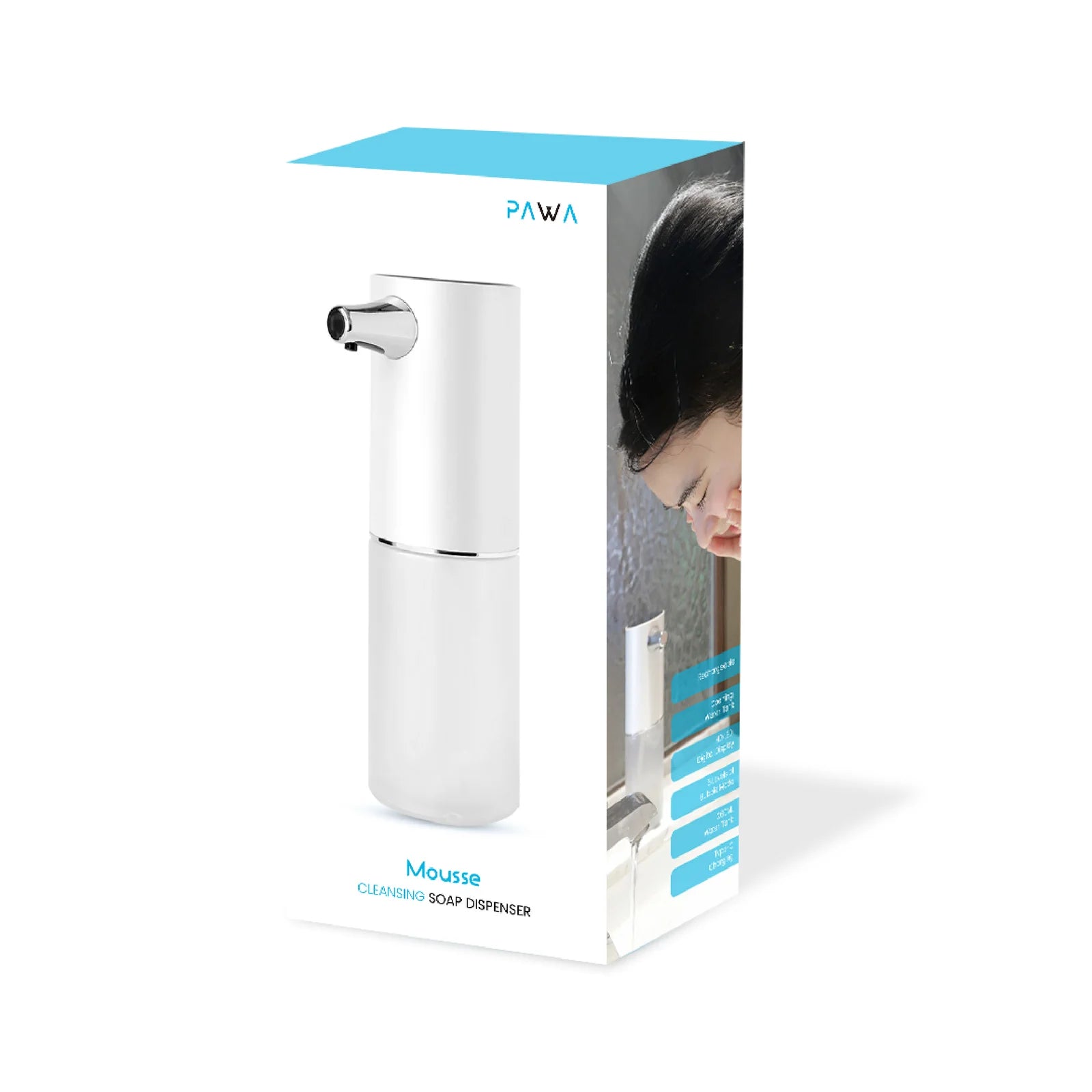 Pawa Mousse Cleaning Soap Dispenser.