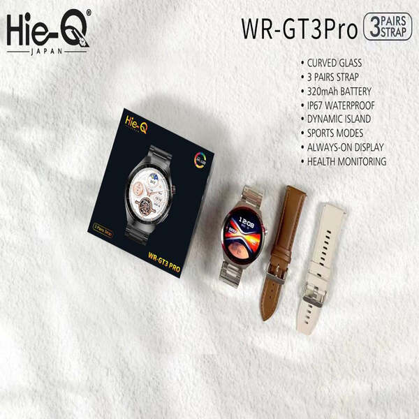 Hie-Q WR-GT3 PRO Smart Watch - Bluetooth