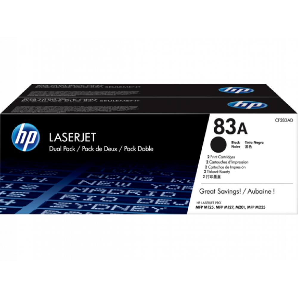 HP 83A CF283A Black Toner