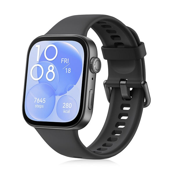 Huawei Watch Fit 3 Aluminum body with Silicone Strap Black