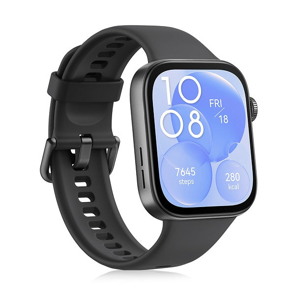 Huawei Watch Fit 3 Aluminum body with Silicone Strap Black