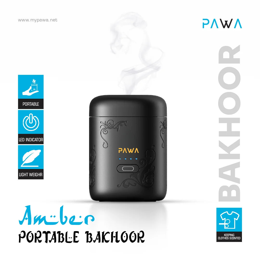 Pawa Amber Portable Bakhoor 1500 mAh