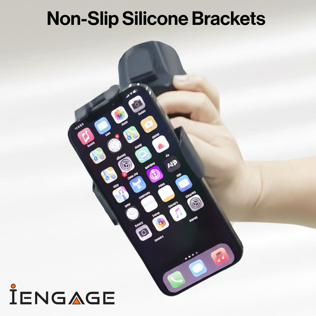 iEngage Smart Car Cup Phone Holder With Wireless Charging(15W)