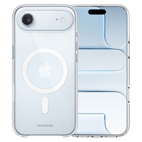 iEngage iPhone 17 Air Hard Clear Case Magsafe