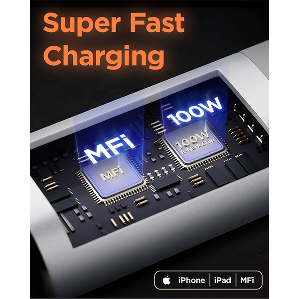 iEngage USB-C to USB-C Cable (30cm, 100W, Black)