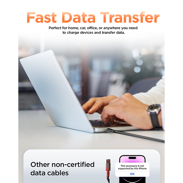 iEngage USB-C to USB-C Cable (30cm, 100W, Black)