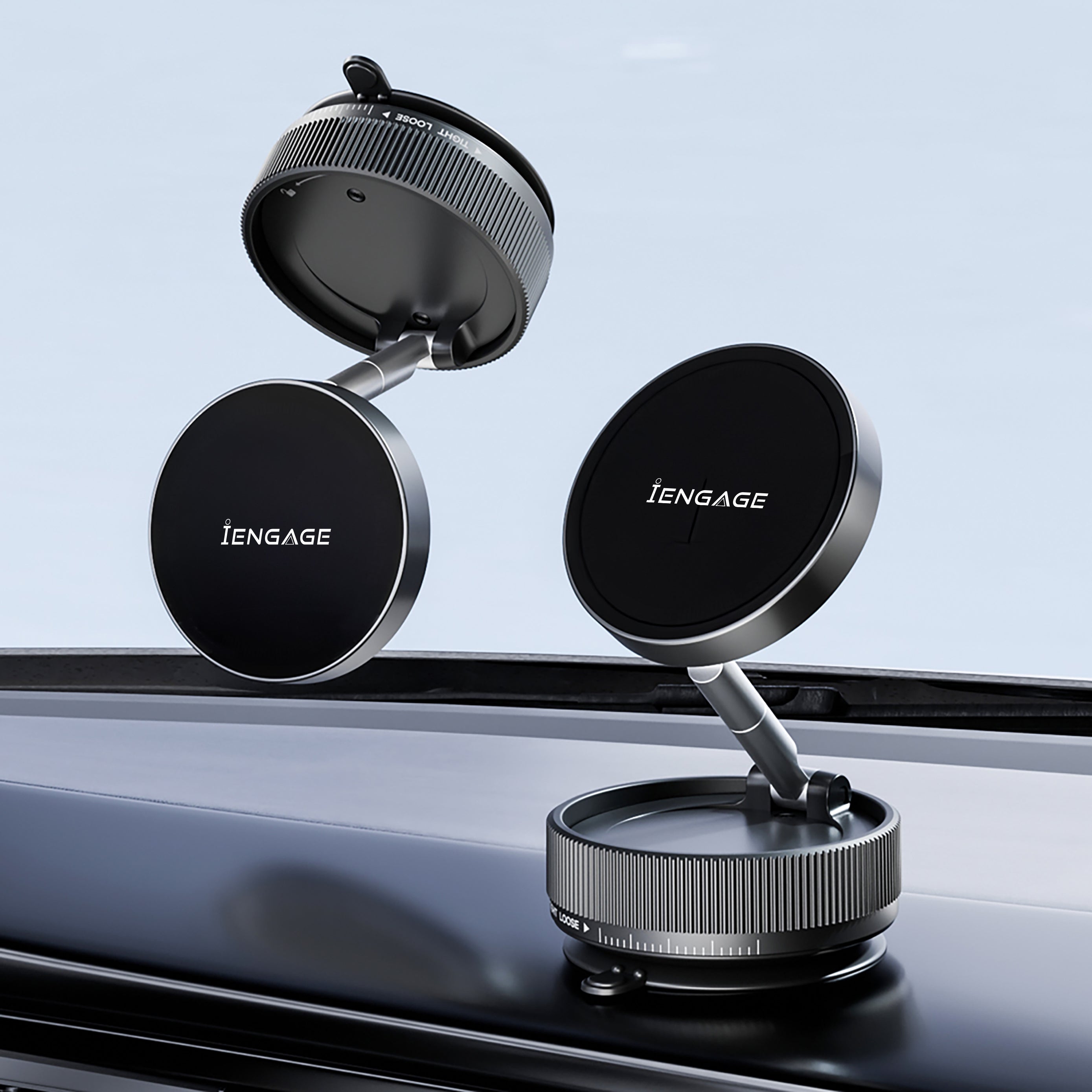 iEngage Vacuum Magnetic Phone Holder