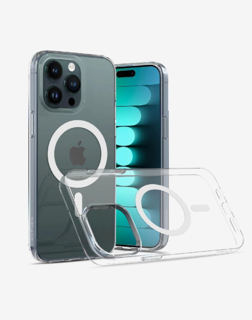 Hyphen Aire MagSafe Clear Case for iPhone 15 Pro 10ft Drop-Tested Case - Future Store