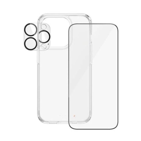 Araree Flexield 3 In 1 Bundle Pack ( Screen Protector + Flexield Case + Camera Lens Protector ) For Apple Iphone 15 Pro Max - Clear