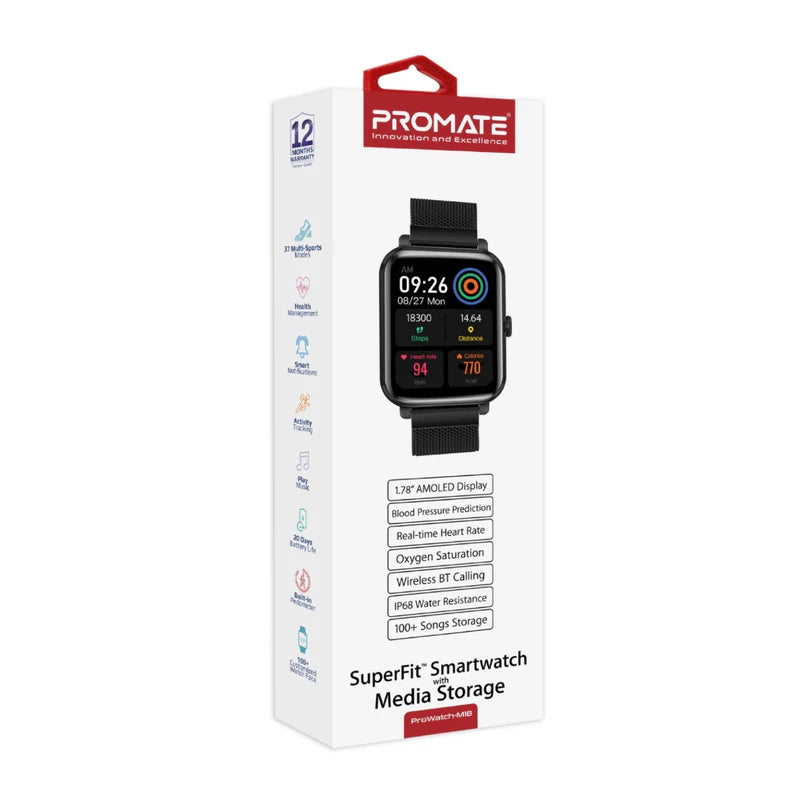 Promate Prowatch-M18 Black