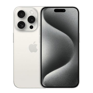 Apple iPhone 15 Pro 5G 256GB White Titanium Dual Sim - Future Store