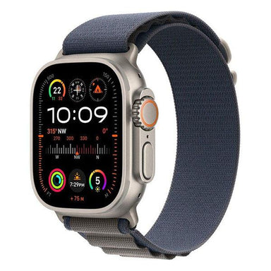 Apple Watch Ultra 2 GPS + Cellular 49mm Titanium Case with Blue Alpine Loop Large - Future Store