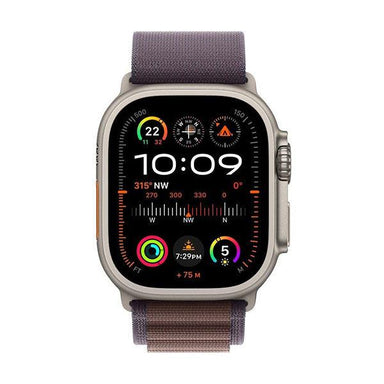 Apple Watch Ultra 2 GPS + Cellular 49mm Titanium Case with Indigo Alpine Loop Large - Future Store