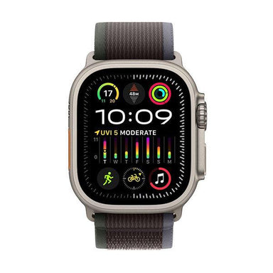 Apple Watch Ultra 2 GPS + Cellular 49mm Titanium Case with Blue/Black Trail Loop M/L - Future Store
