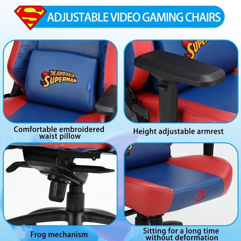 Gameon Gaming Chair Superman With Adjustable 4D Armrest & Metal Base
