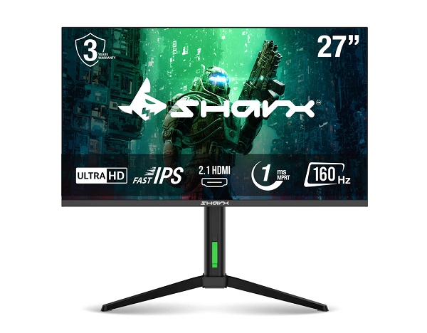 SHARX Gaming Monitor 27", UHD 160hz Refresh Rate 27U160I