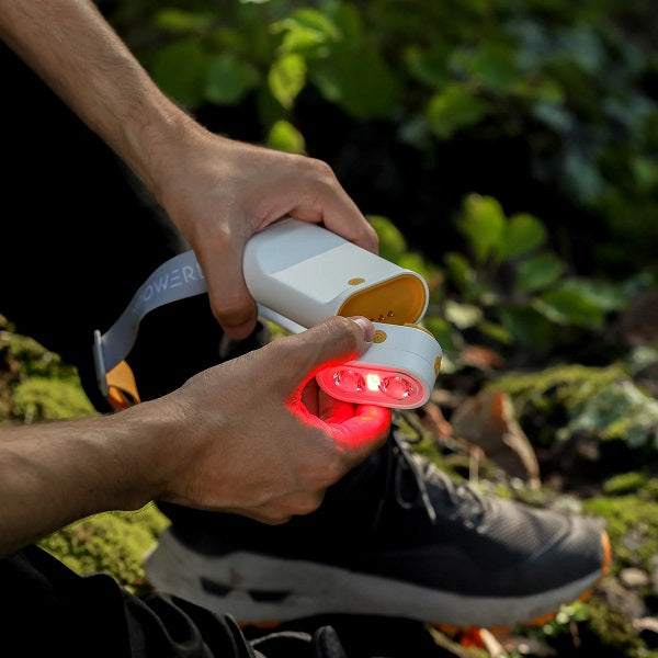 MPOWERD Luci Beam Solar Headlamp & Flashlight -White