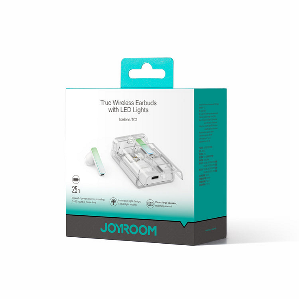 JOYROOM JR-TC1 True Wireless Earbuds-White