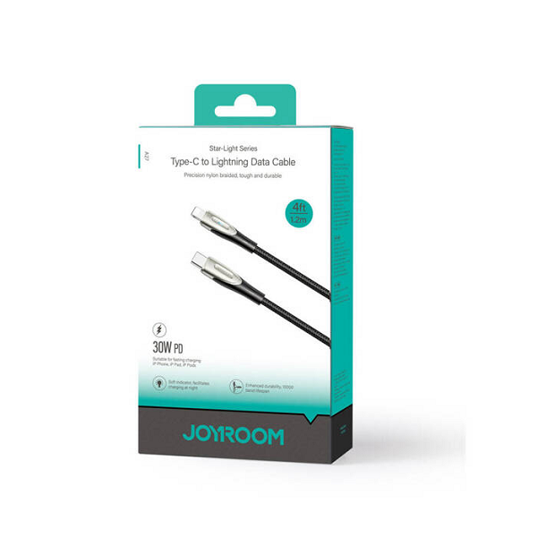 JOYROOM Pioneer Series SA31-CL3 USB-C / Lightning 30W 1.2m cable - black