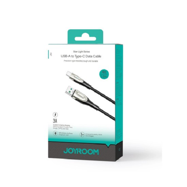 JOYROOM Pioneer Series SA31-AC6 USB-A / USB-C cable 100W 1.2m - black