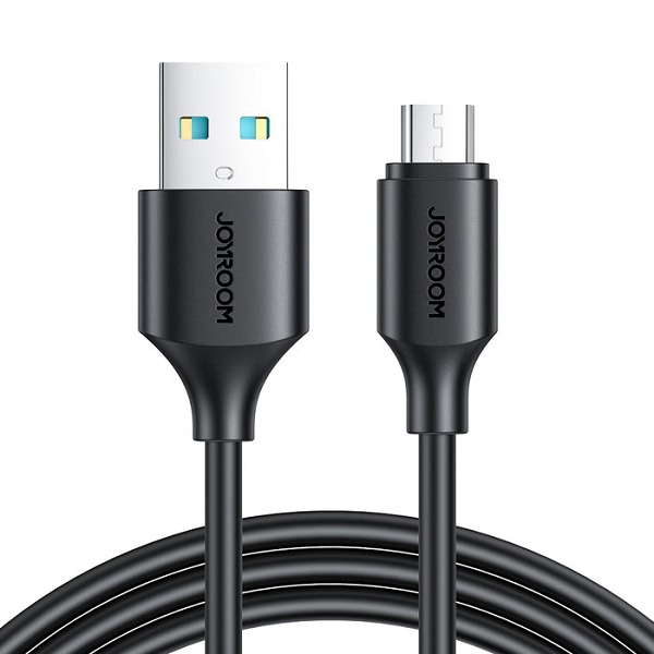 JOYROOM  S-UM018A9 2.4A USB-A to Micro Fast Charging Data Cable 1m-Black