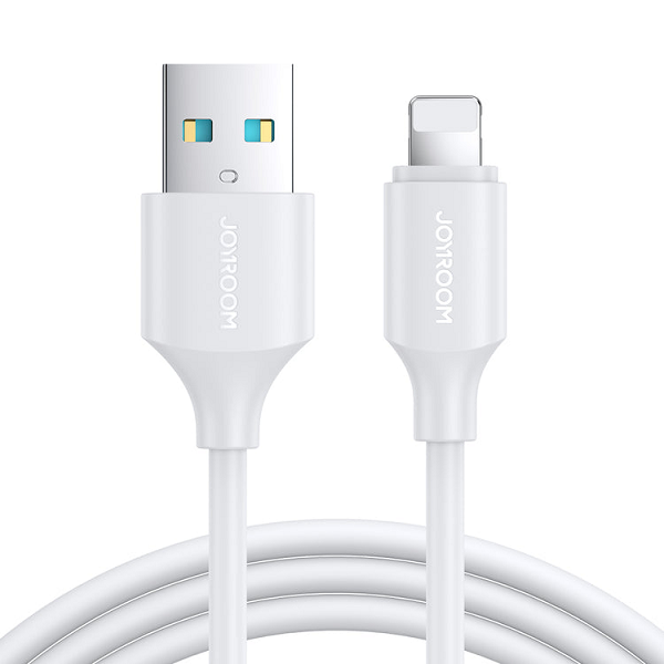 JOYROOM  S-UL012A9 2.4A USB-A to Lightning Fast Charging Data Cable 1m-White