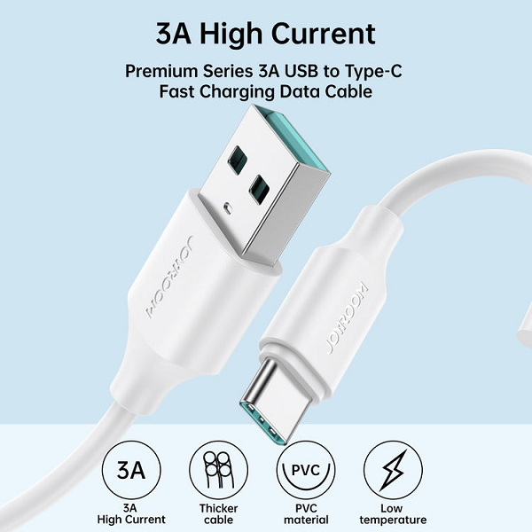 JOYROOM S-UC027A9 3A Type-C cable-White