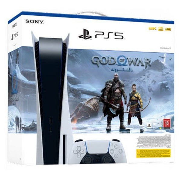 PlayStation 5 CD Edition Console + God Of War: Ragnarok Voucher-70B8