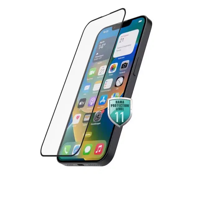 Hama 3D Full Screen Protective Glass - IPhone 15/15 Pro - Black