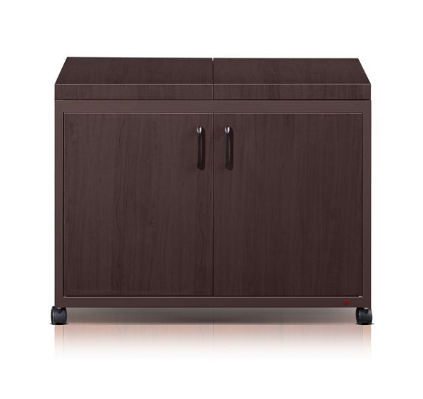 Elite Food Warmer Trolley with 2 shelves & 4 Plates