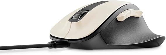 Hama Mw-500 Recharge 6-Button Optical Wireless Mouse - Cream White