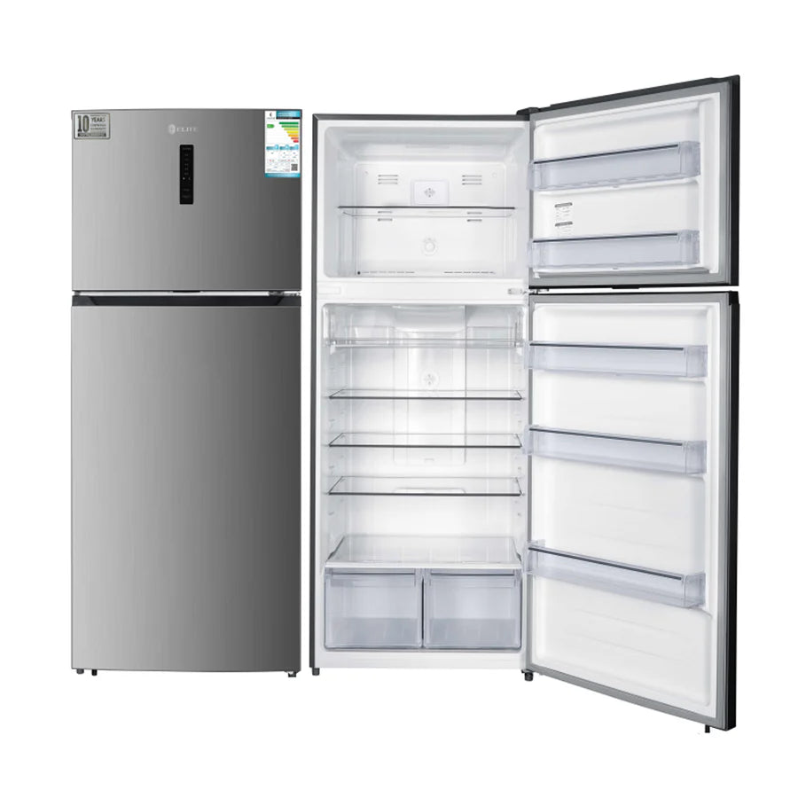 Elite Ref TM 512L/18.1Cft/Inverter Compressor/No Frost/Galss Shelf/Lock & Key/Silver