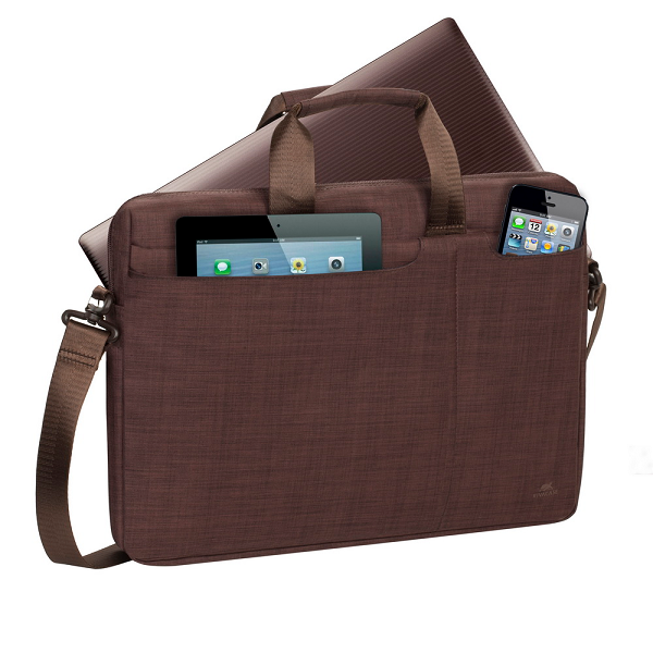 RIVACASE Laptop bag 15,6" - Brown