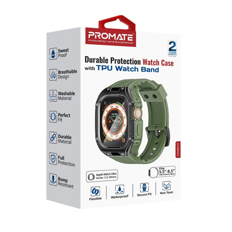 Promate CaseBand Military Green