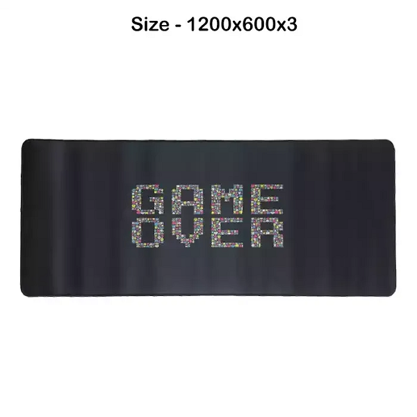 GAMING MOUSE PAD - GAME OVER (1200X600X3)