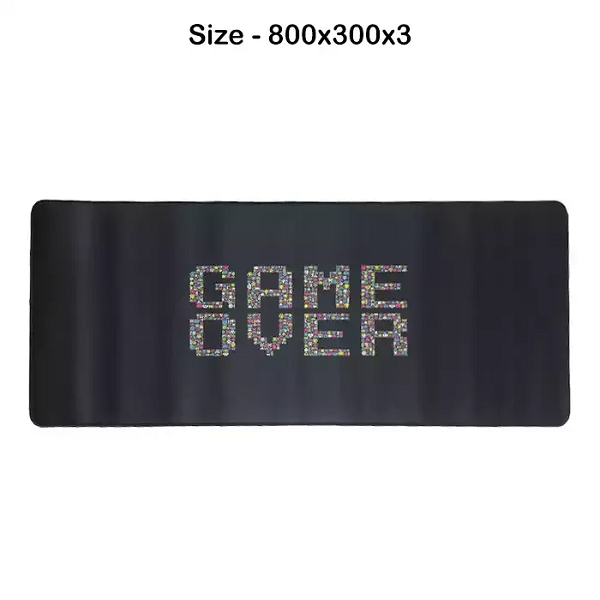 GAMING MOUSE PAD - GAME OVER (800X300X3)