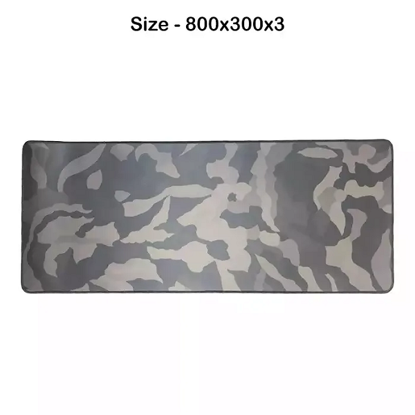 GAMING MOUSE PAD - GREEN CAMO (800X300X3)