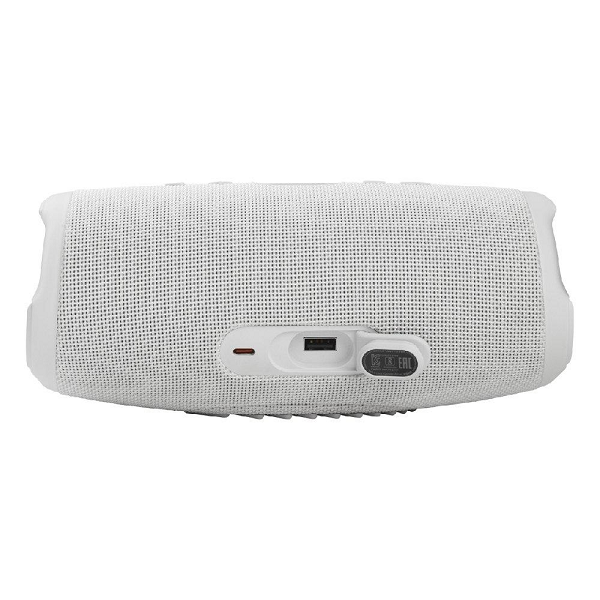 JBL Charge 5 Waterproof Wireless Speaker - White