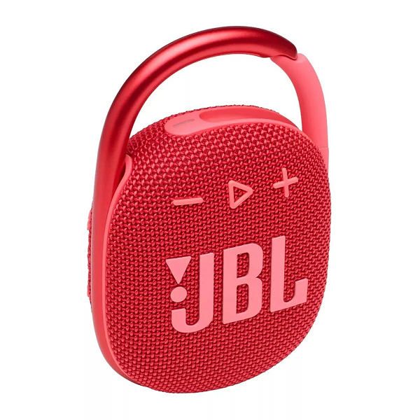 JBL Clip 4 Portable Bluetooth Speaker - Red