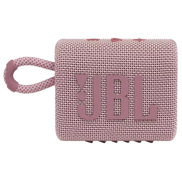 JBL GO 3 Portable Bluetooth Speakers - Pink