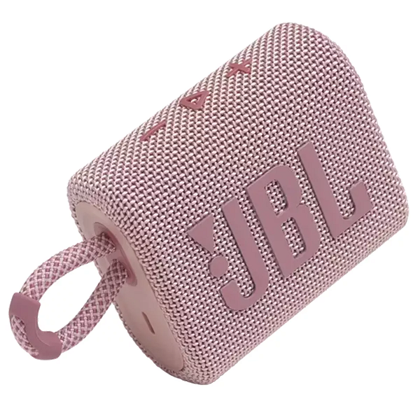 JBL GO 3 Portable Bluetooth Speakers - Pink