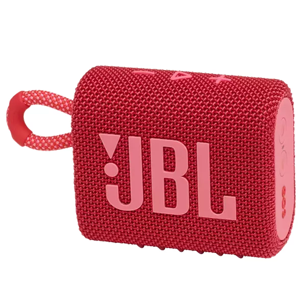 JBL GO 3 Portable Bluetooth Speakers - Red