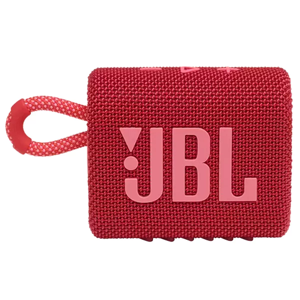 JBL GO 3 Portable Bluetooth Speakers - Red